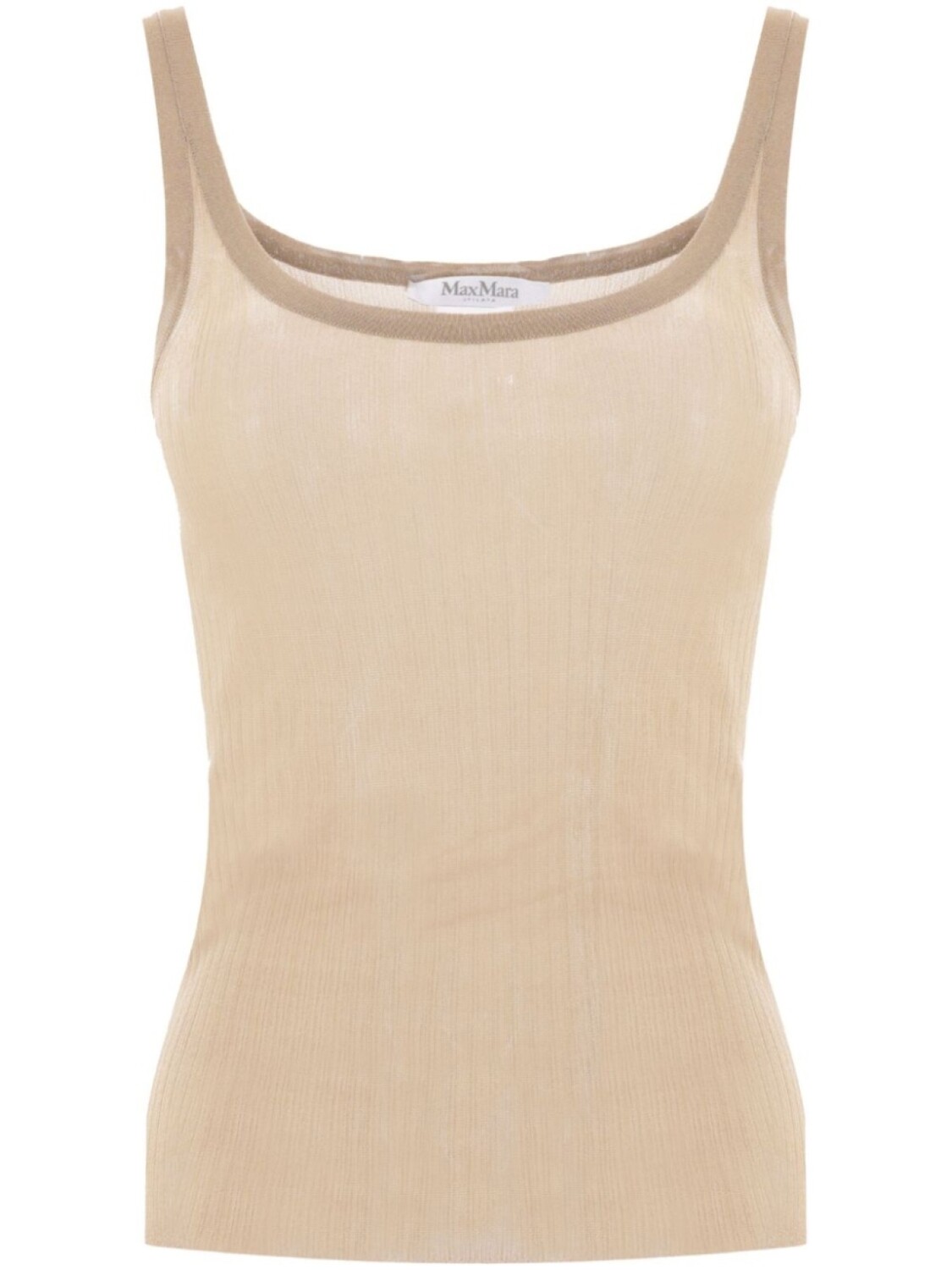 Max Mara шелковый топ в рубчик, нейтральный цвет
Max Mara шелковый топ в рубчик, нейтральный цвет