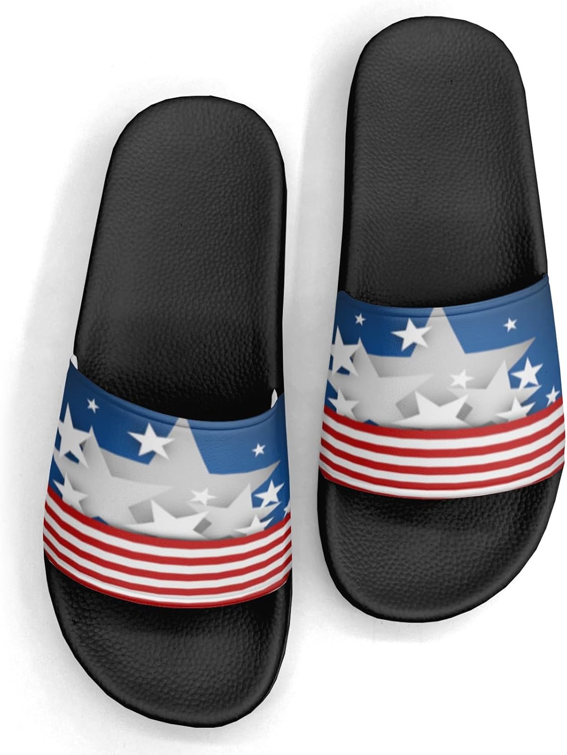 Шлепанцы с дизайном американского флага для женщин и мужчин Generic, 4th of July American Flag Custom 4
Шлепанцы с дизайном американского флага для женщин и мужчин Generic, 4th of July American Flag Custom 4