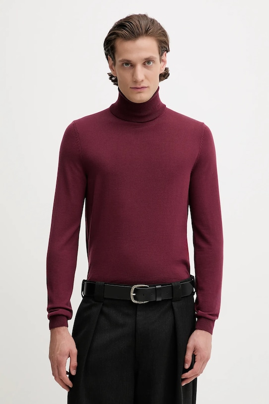Шерстяной свитер Hugo, бордовый
Шерстяной свитер Hugo, бордовый