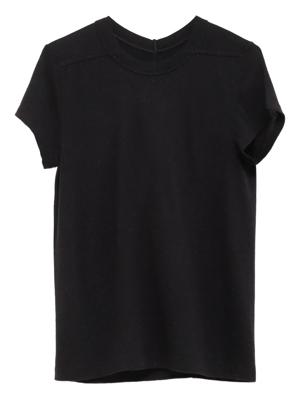 Топ с короткими рукавами Rick Owens, черный 
Топ с короткими рукавами Rick Owens, черный