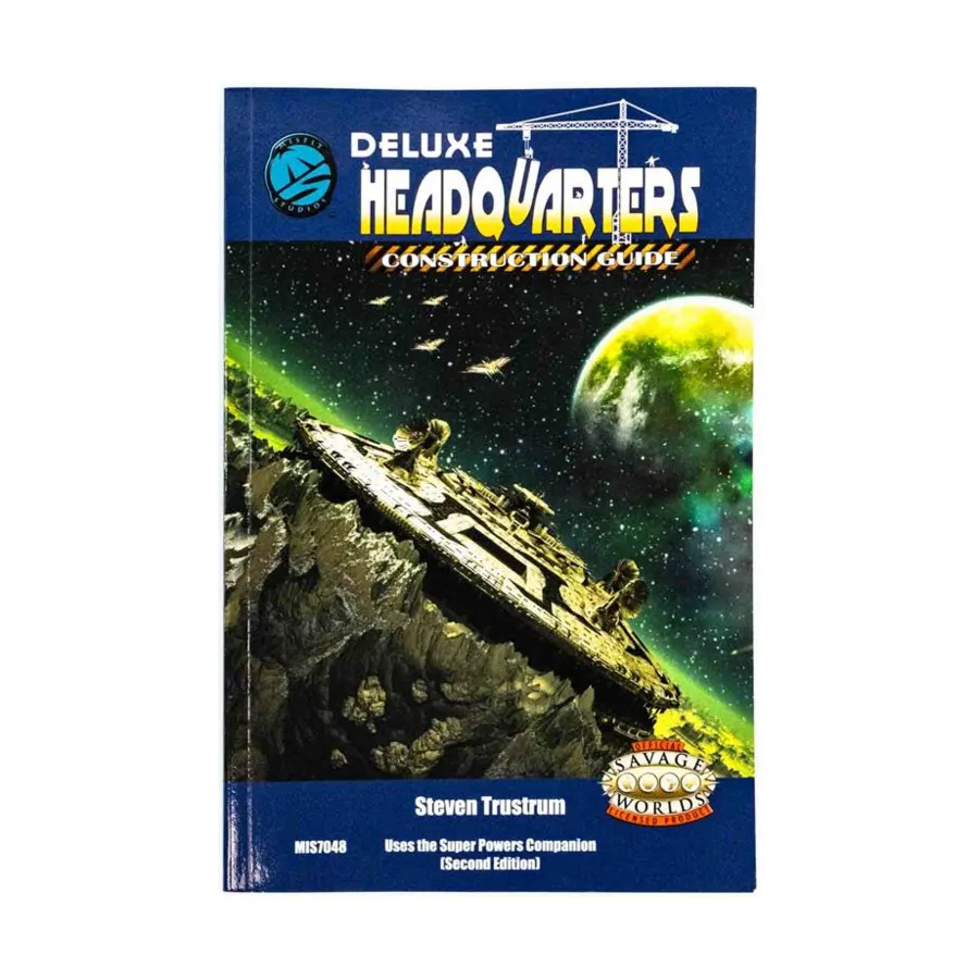 Deluxe Headquarters Construction Guide, Savage Worlds (Misfit Studios), мягкая обложка
Deluxe Headquarters Construction Guide, Savage Worlds (Misfit Studios), мягкая обложка