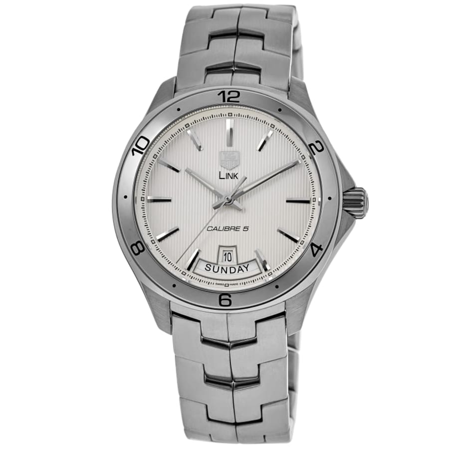 Tag Heuer Link Автоматические мужские часы из нержавеющей стали с серым циферблатом, серый
Tag Heuer Link Автоматические мужские часы из нержавеющей стали с серым циферблатом, серый