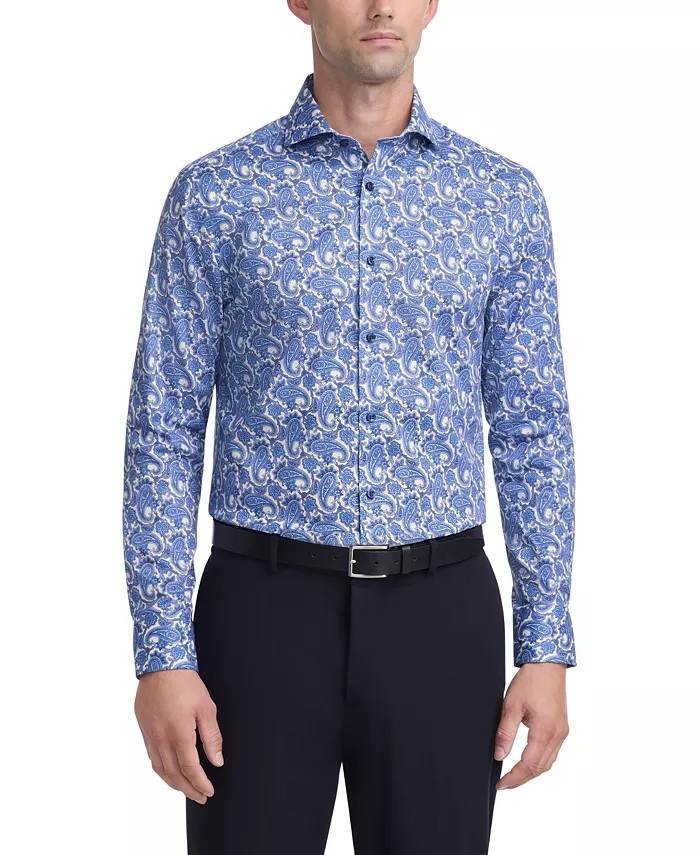 Мужская классическая рубашка Slim Fit без глажки Ted Baker, синий
Мужская классическая рубашка Slim Fit без глажки Ted Baker, синий