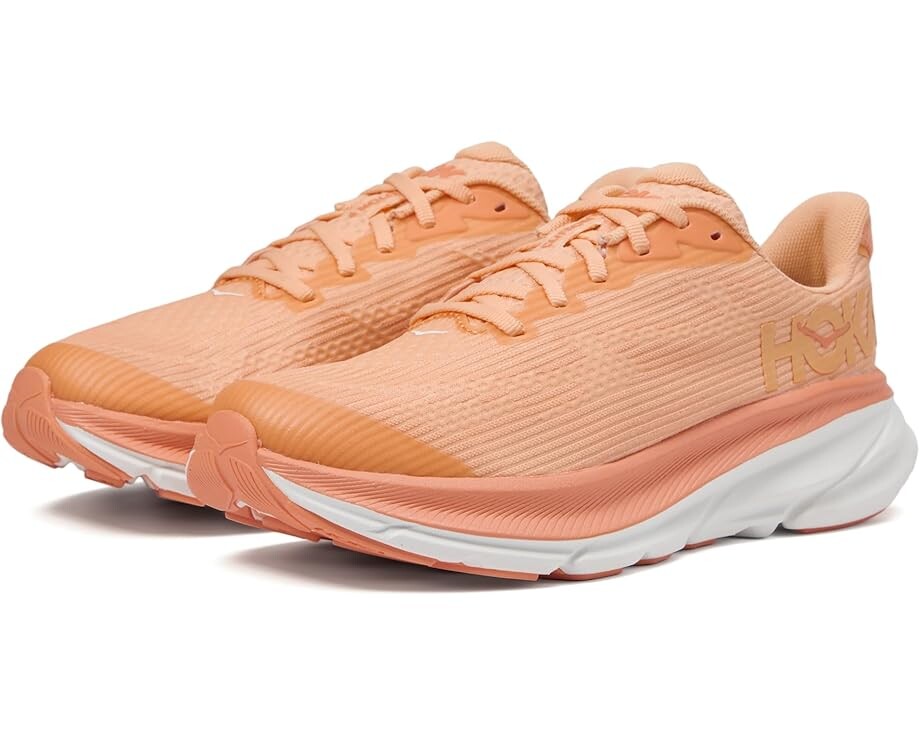 Кроссовки Hoka Kids Clifton 9, цвет Cantaloupe/White
Кроссовки Hoka Kids Clifton 9, цвет Cantaloupe/White