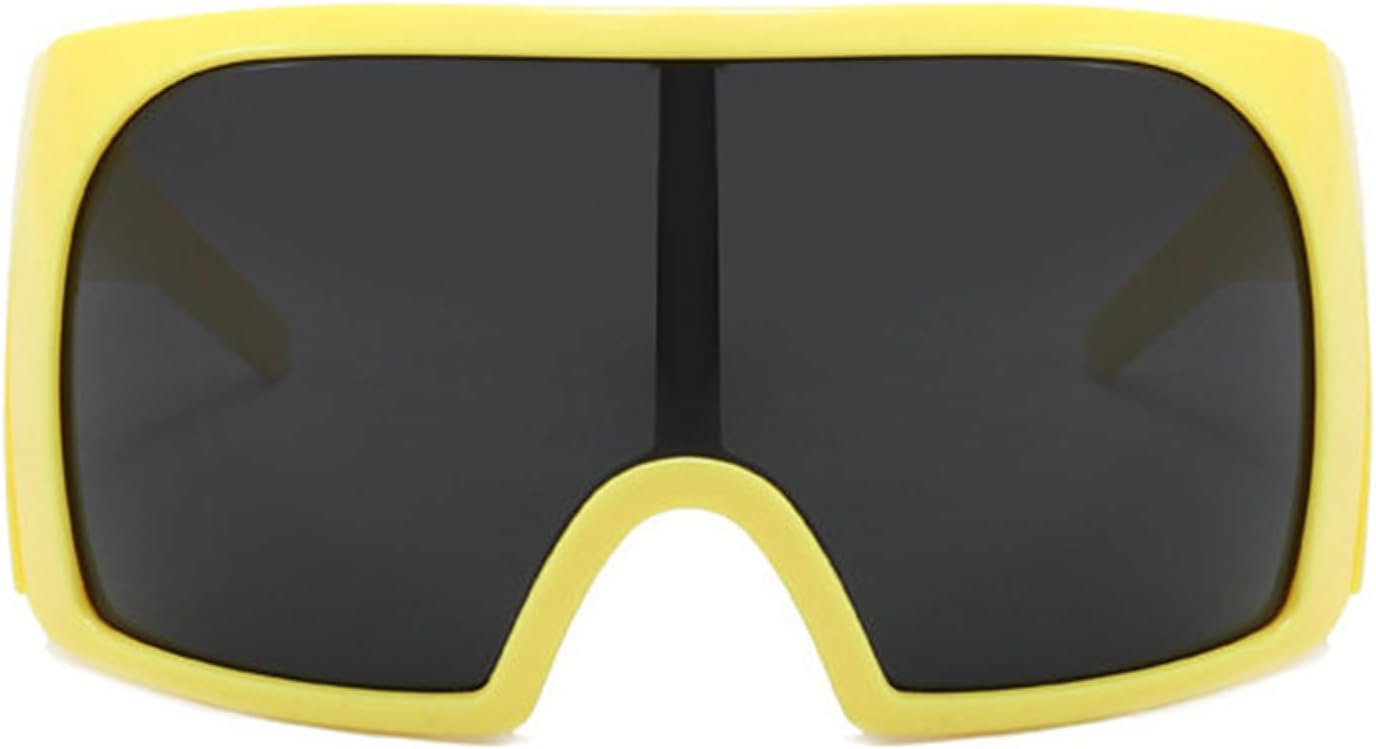 Солнцезащитные очки Helena Oversized для женщин и мужчин, футуристические солнцезащитные очки-щитки, обтекаемые солнцезащитные очки, модные винтажные солнцезащитные очки в стиле Y2K, Yellow
Солнцезащитные очки Helena Oversized для женщин и мужчин, футуристические солнцезащитные очки-щитки, обтекаемые солнцезащитные очки, модные винтажные солнцезащитные очки в стиле Y2K, Yellow