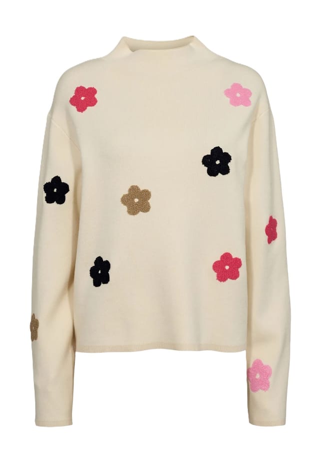 Свитер с воротником-стойкой Nümph, цвет 9501 pristine
Свитер с воротником-стойкой Nümph, цвет 9501 pristine