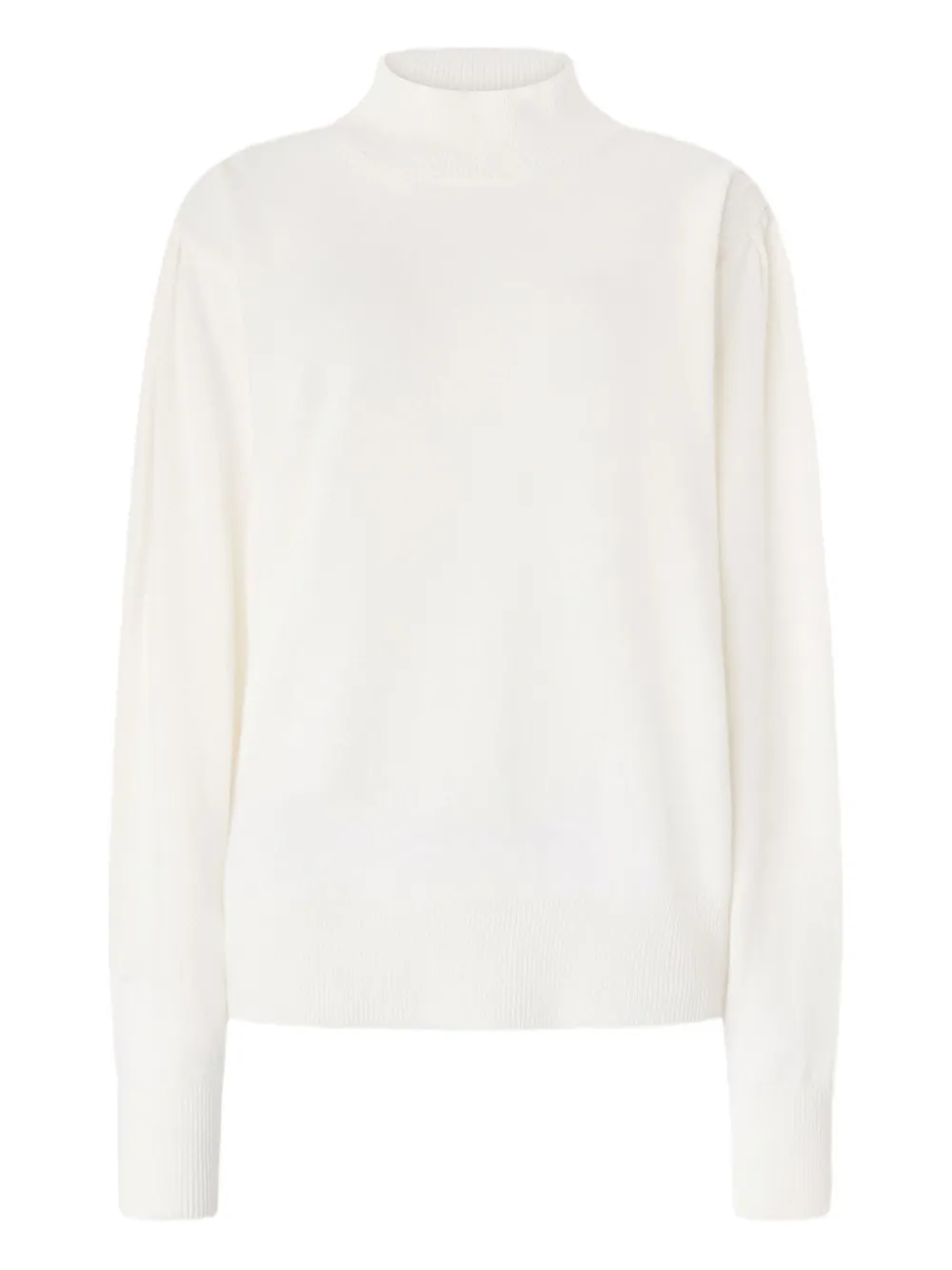 Свитер с высоким воротником и объемными рукавами Genny, белый
Свитер с высоким воротником и объемными рукавами Genny, белый