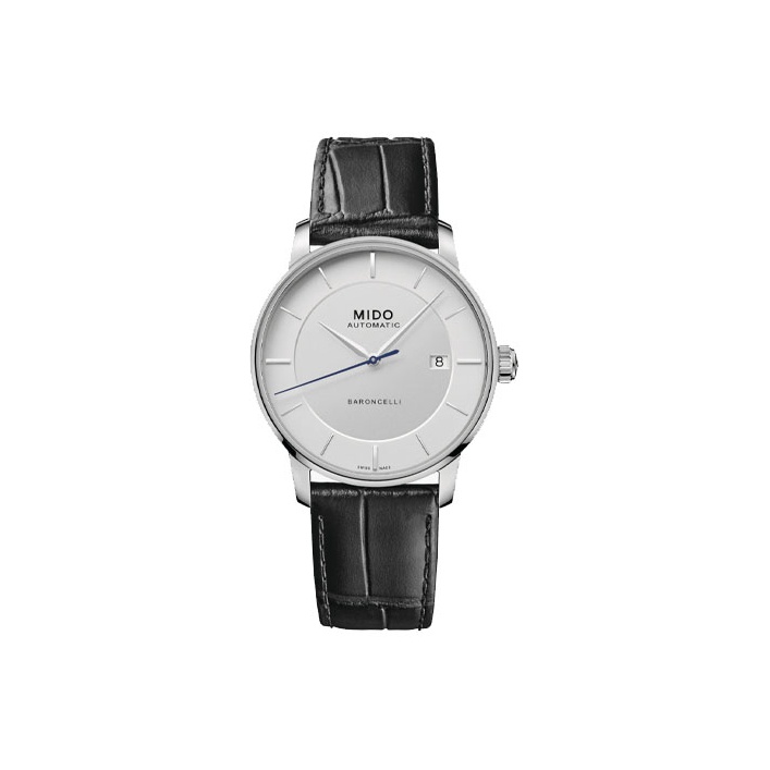 MIDO Часы Men's Baroncelli Watch, Silver White Watch Dial
MIDO Часы Men's Baroncelli Watch, Silver White Watch Dial