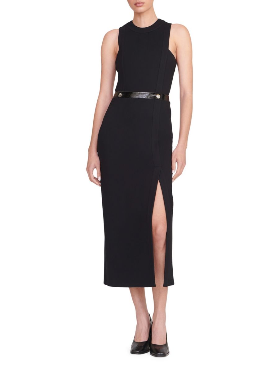 Платье-миди без рукавов Sharmila Staud, черный
Платье-миди без рукавов Sharmila Staud, черный