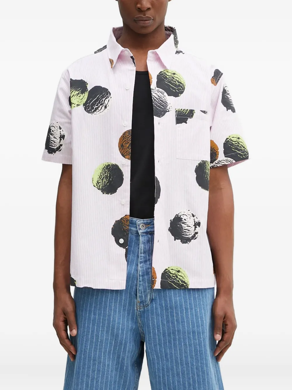 Рубашка с принтом мороженого ICECREAM, розовый
Рубашка с принтом мороженого ICECREAM, розовый