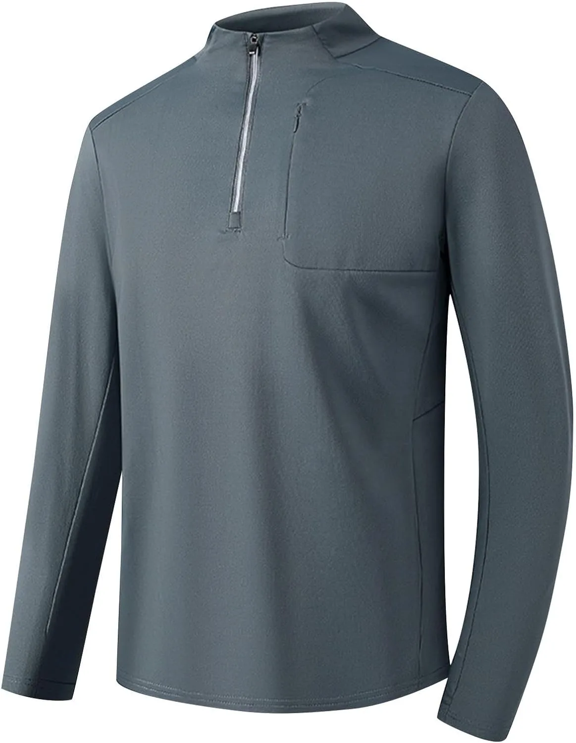 Мужская футболка с длинным рукавом и 1/4 молнией QUNPIU
Мужская футболка с длинным рукавом и 1/4 молнией QUNPIU