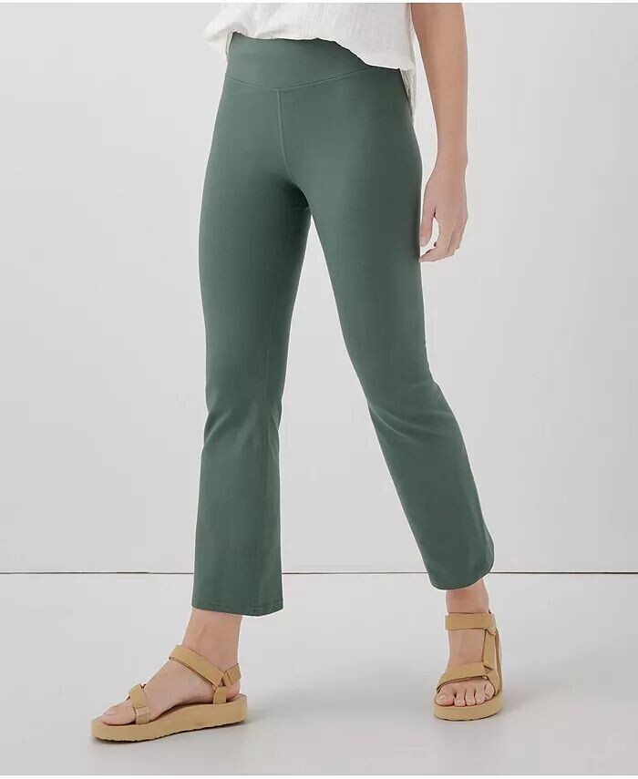 Женские укороченные леггинсы PureFit Bootcut из органического хлопка Pact, зеленый
Женские укороченные леггинсы PureFit Bootcut из органического хлопка Pact, зеленый