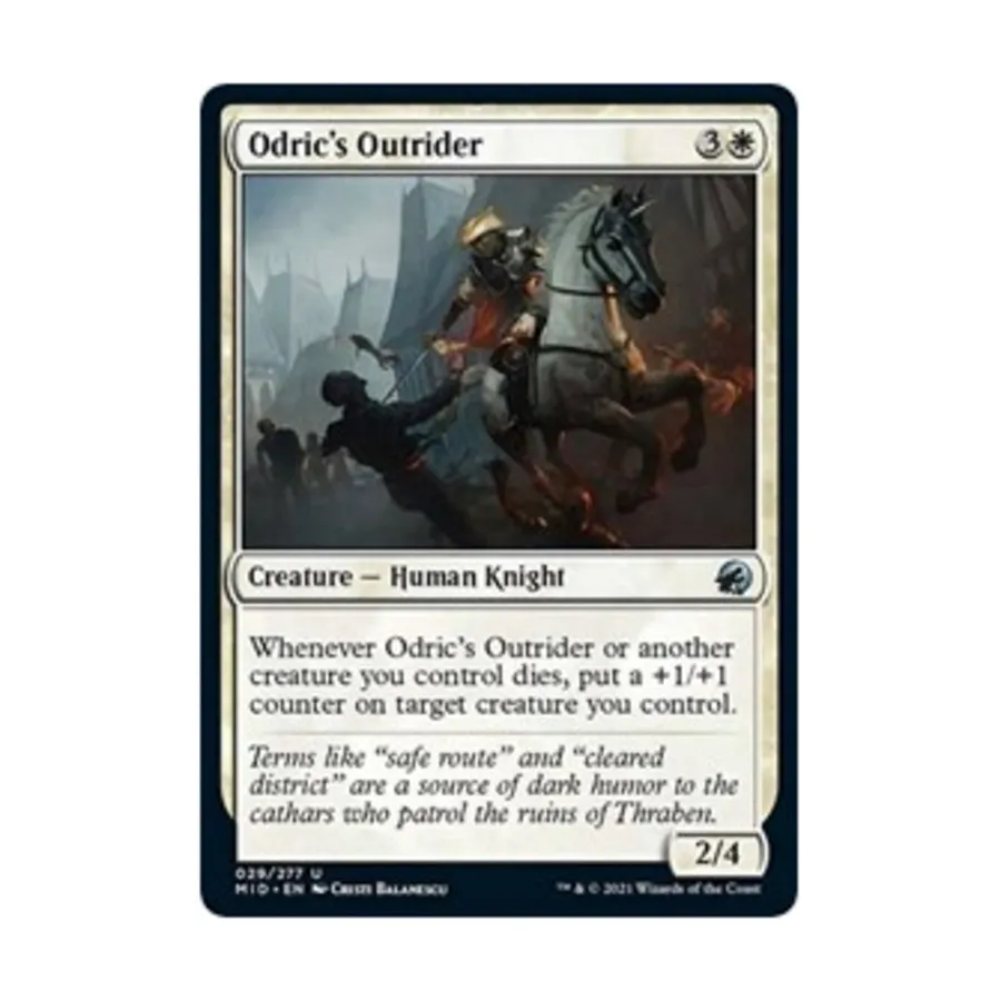 CCG Аутрайдер Одрика (U), MTG - Innistrad - Midnight Hunt
CCG Аутрайдер Одрика (U), MTG - Innistrad - Midnight Hunt