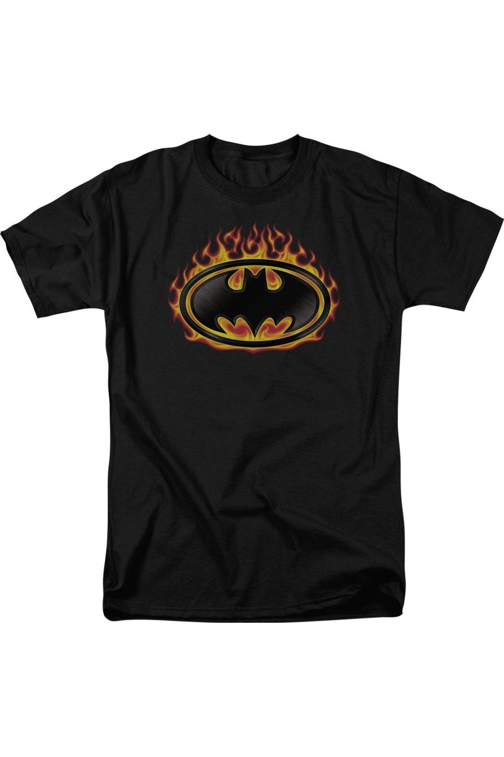 Футболка с коротким рукавом для взрослых Batman Bat Flames Shield Gildan, черный
Футболка с коротким рукавом для взрослых Batman Bat Flames Shield Gildan, черный