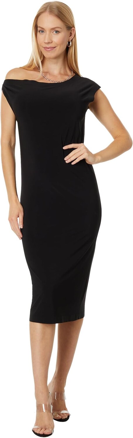 Платье Norma Kamali Drop Shoulder Dress, черный
Платье Norma Kamali Drop Shoulder Dress, черный