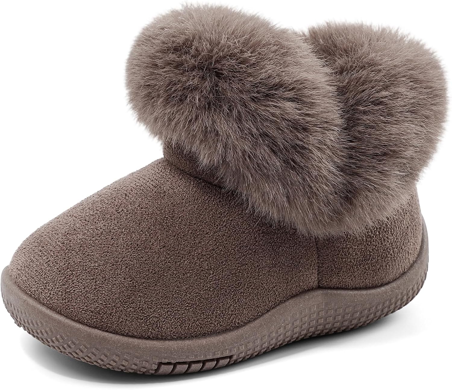 MK MATT KEELY Детские зимние ботинки для малышей для мальчиков и девочек, с теплой подкладкой, мягкой подошвой, противоскользящие, для прогулок на холоде, с искусственным мехом, Taupe
MK MATT KEELY Детские зимние ботинки для малышей для мальчиков и девочек, с теплой подкладкой, мягкой подошвой, противоскользящие, для прогулок на холоде, с искусственным мехом, Taupe