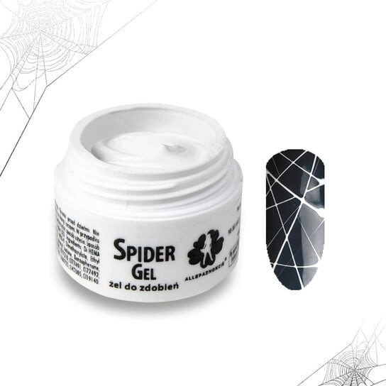 Точный, как УФ-гель паука для украшений - белый цвет 3мл SPIDER GEL WHITE Allepaznokcie -
Точный, как УФ-гель паука для украшений - белый цвет 3мл SPIDER GEL WHITE Allepaznokcie -