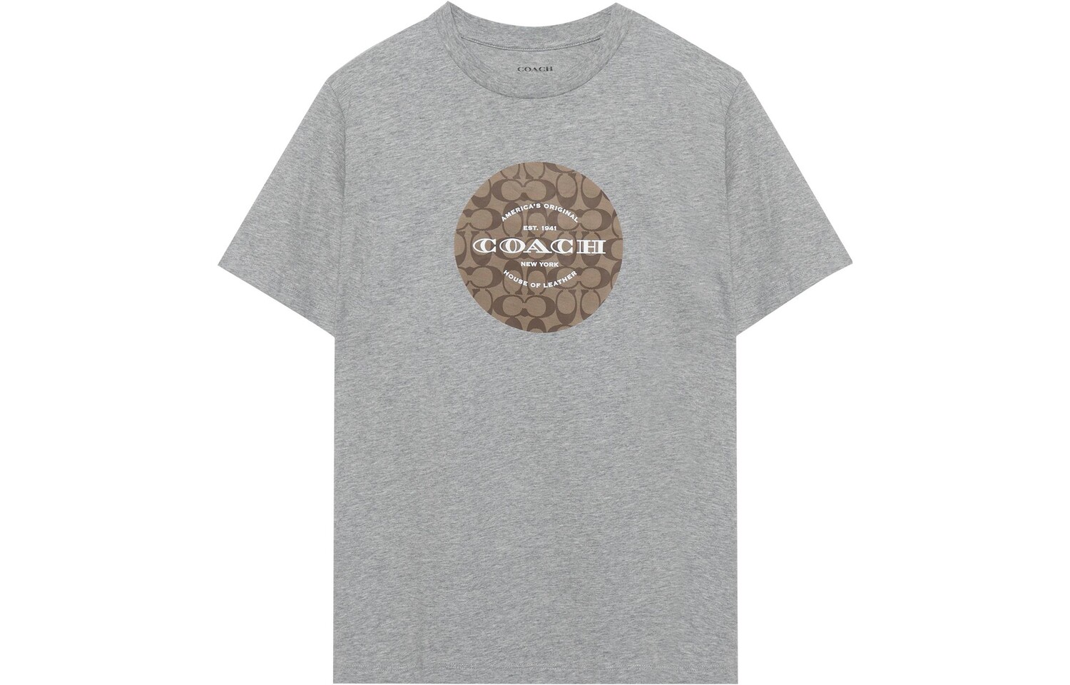 Футболка мужская серая Coach, серый
Футболка мужская серая Coach, серый