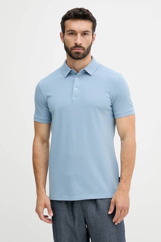 Хлопковая поло Sisley, синий
Хлопковая поло Sisley, синий