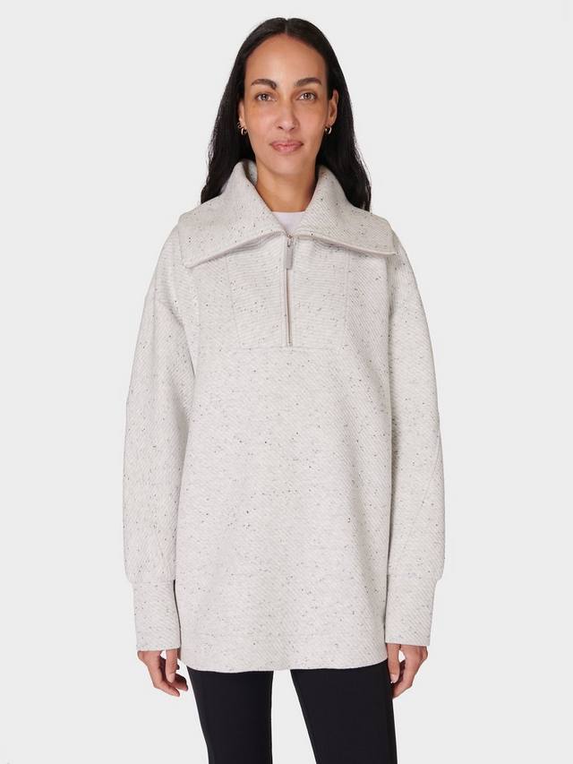 Сияющая толстовка на молнии 1/2 дюйма Sweaty Betty, цвет Tranquil Grey Marl
Сияющая толстовка на молнии 1/2 дюйма Sweaty Betty, цвет Tranquil Grey Marl