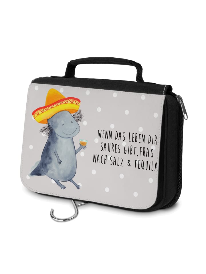 Косметичка в виде аксолотля и текилы с надписью серыми пастельными тонами Mr. & Mrs. Panda, пастельно-серый
Косметичка в виде аксолотля и текилы с надписью серыми пастельными тонами Mr. & Mrs. Panda, пастельно-серый