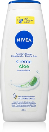 Гель для душа NIVEA Creme Aloe, 650 ml
Гель для душа NIVEA Creme Aloe, 650 ml