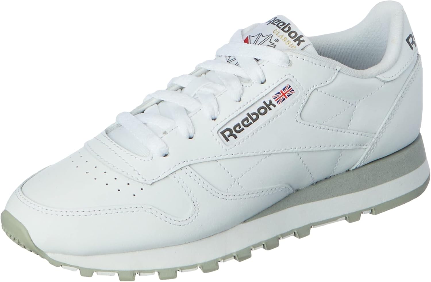 Мужские винтажные кроссовки Reebok Classic Leather 1983, белый/серый/светло-серый
Мужские винтажные кроссовки Reebok Classic Leather 1983, белый/серый/светло-серый