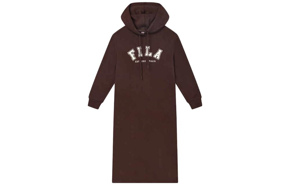 Платье с длинными рукавами женское кофейного цвета Fila
Платье с длинными рукавами женское кофейного цвета Fila