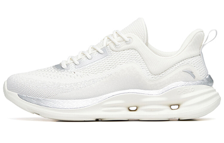 Кроссовки женские с низким верхом цвета слоновой кости, белые/серебристые Anta
Кроссовки женские с низким верхом цвета слоновой кости, белые/серебристые Anta