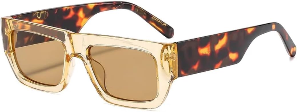 Солнцезащитные очки с защитой от УФ-излучения UV400 | Маленькая оправа, желто-зеленый цвет | для женщин и мужчин, для занятий спортом на открытом воздухе и вождения DSVIGF, Clearbrown-brown
Солнцезащитные очки с защитой от УФ-излучения UV400 | Маленькая оправа, желто-зеленый цвет | для женщин и мужчин, для занятий спортом на открытом воздухе и вождения DSVIGF, Clearbrown-brown