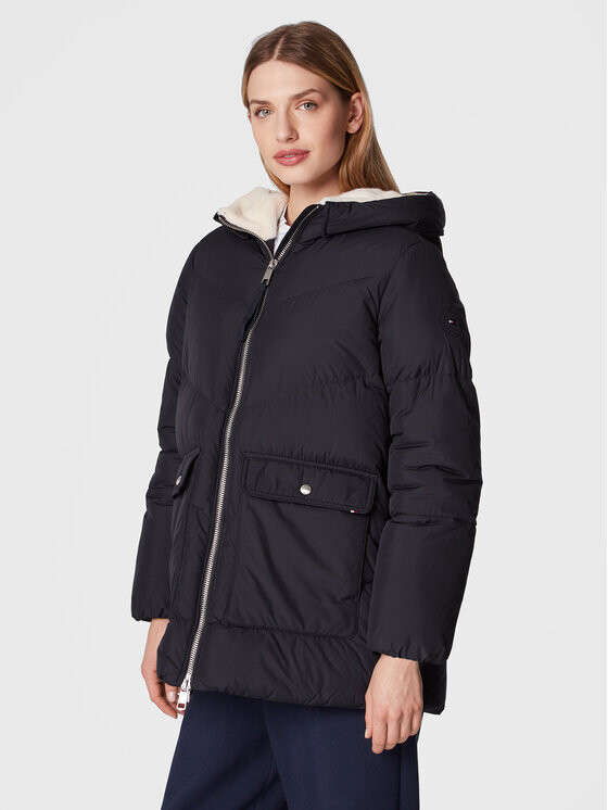 Пуховик свободного кроя Tommy Hilfiger, синий
Пуховик свободного кроя Tommy Hilfiger, синий