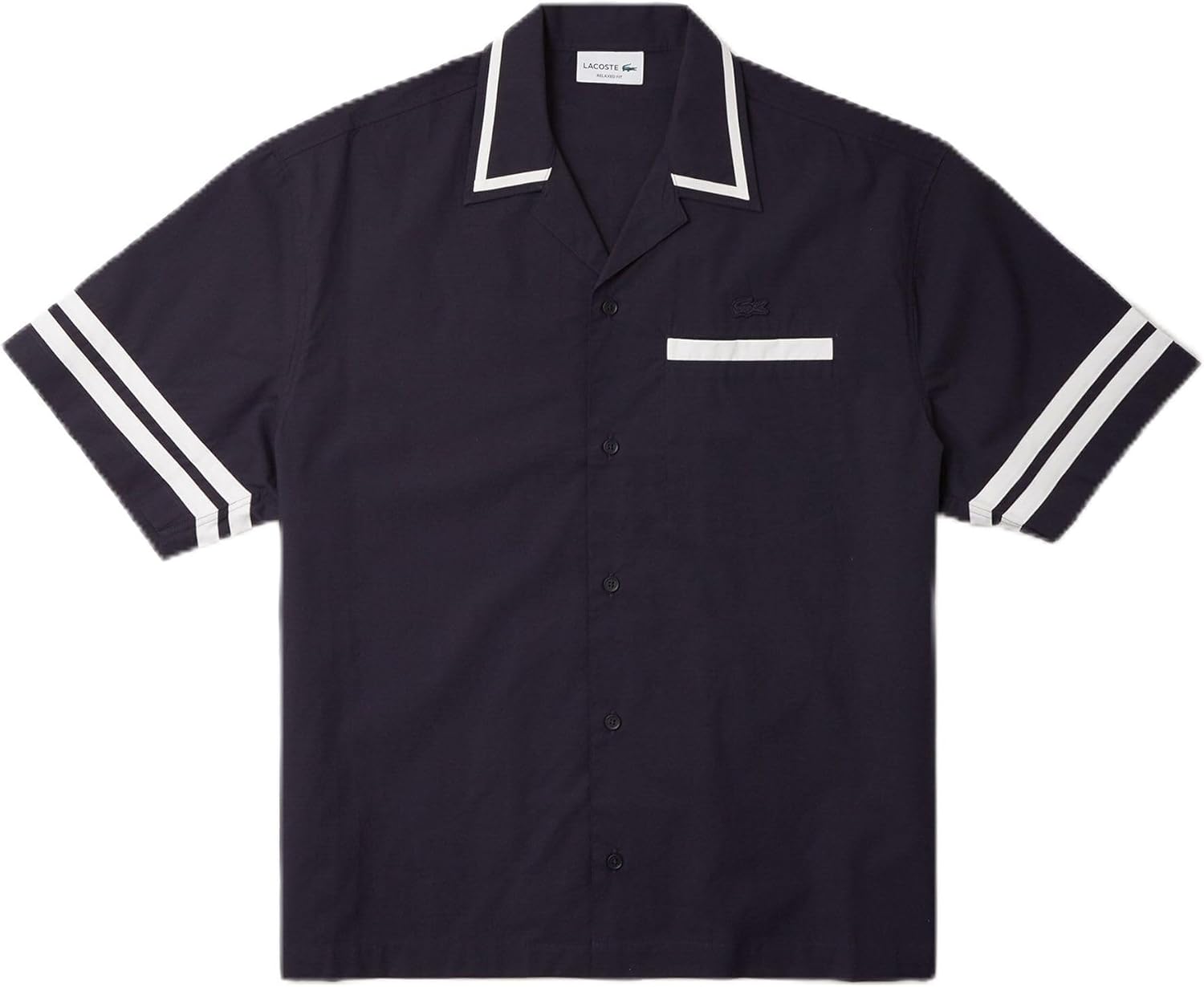 Lacoste мужская французская модная спортивная рубашка свободного кроя с коротким рукавом и полосками, Abysm/Flour
Lacoste мужская французская модная спортивная рубашка свободного кроя с коротким рукавом и полосками, Abysm/Flour