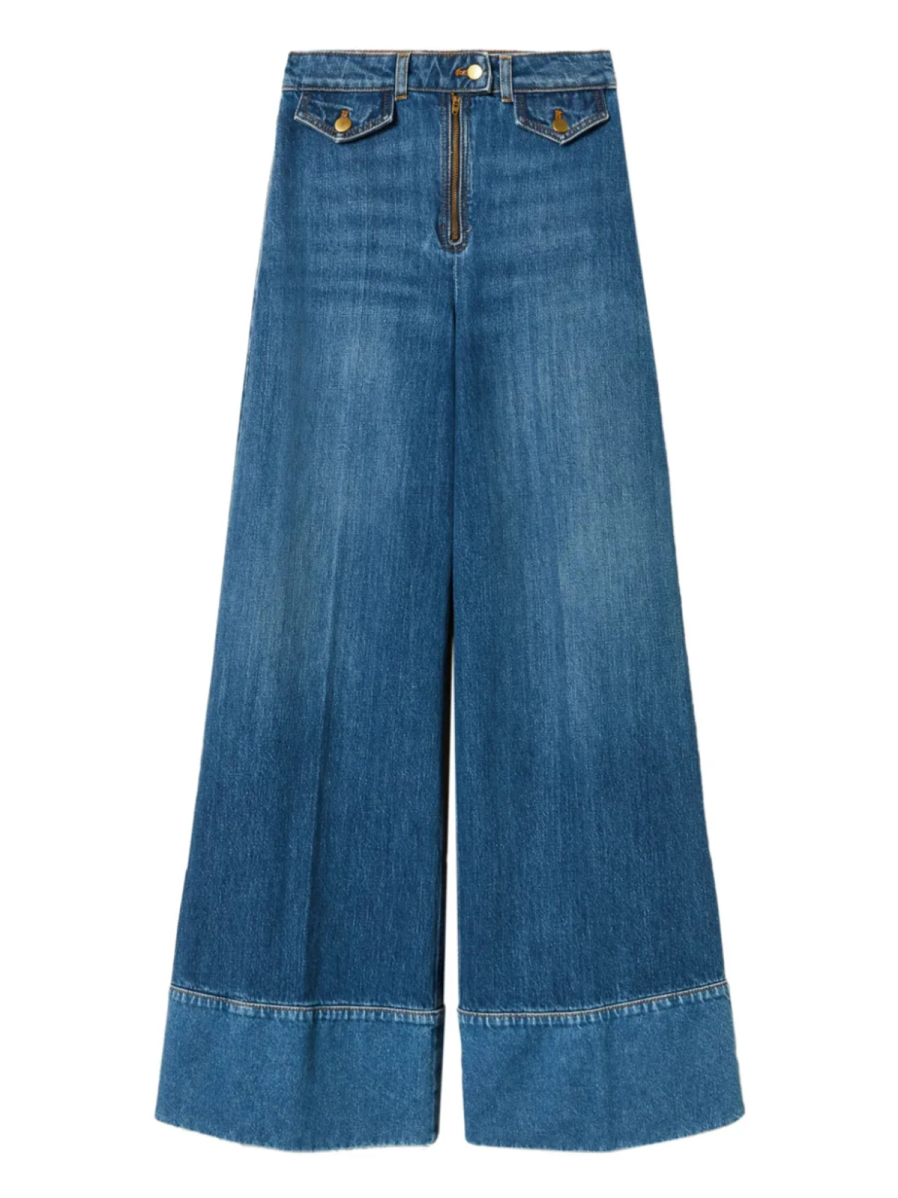 TWINSET широкие джинсы, синий
TWINSET широкие джинсы, синий