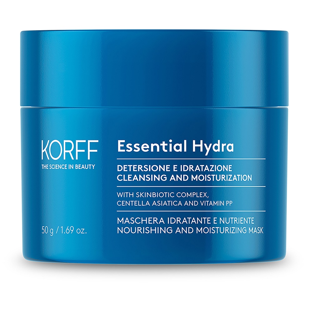 Питательная и увлажняющая маска для лица essential hydra nourishing and moisturizing mask Korff, вес 50 гр.
Питательная и увлажняющая маска для лица essential hydra nourishing and moisturizing mask Korff, вес 50 гр.