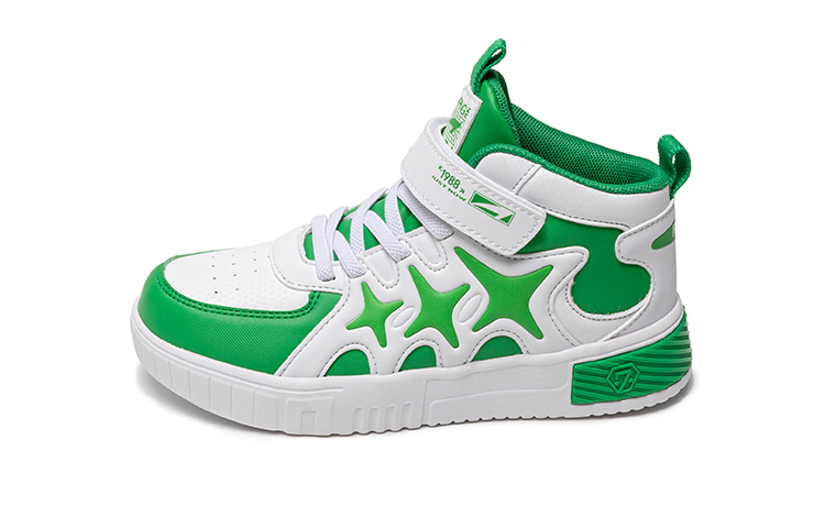 7 PE Низкие детские кроссовки для скейтбординга 7-PE, белый/зеленый
7 PE Низкие детские кроссовки для скейтбординга 7-PE, белый/зеленый