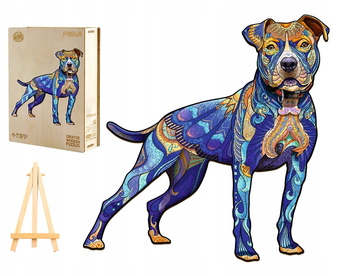 Деревянный Пазл Для Взрослых Большой 250 Деталей Деревянная Коробка Питбуль Pasjo24
Деревянный Пазл Для Взрослых Большой 250 Деталей Деревянная Коробка Питбуль Pasjo24