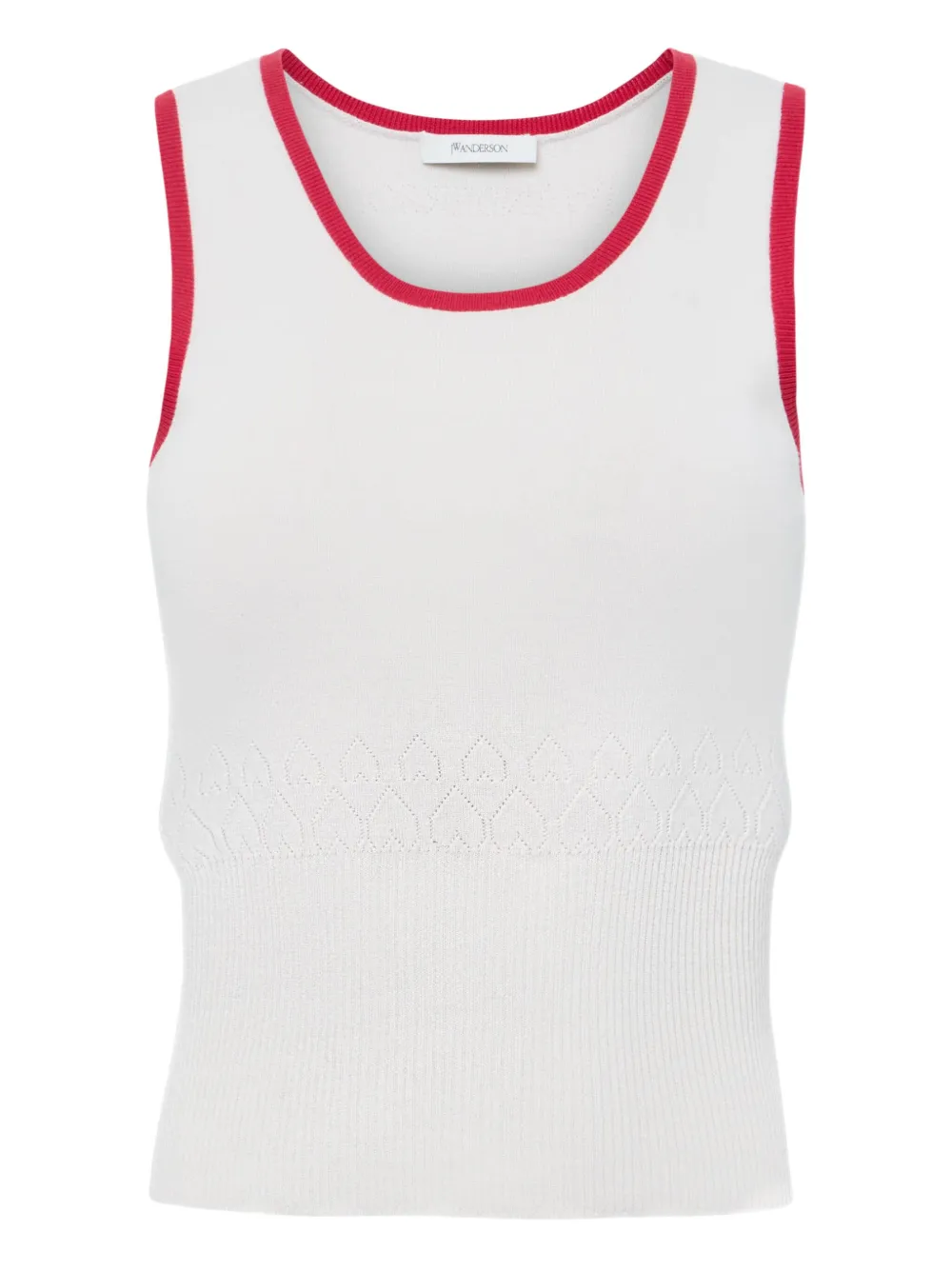 Топ с контрастной отделкой JW ANDERSON, белый
Топ с контрастной отделкой JW ANDERSON, белый