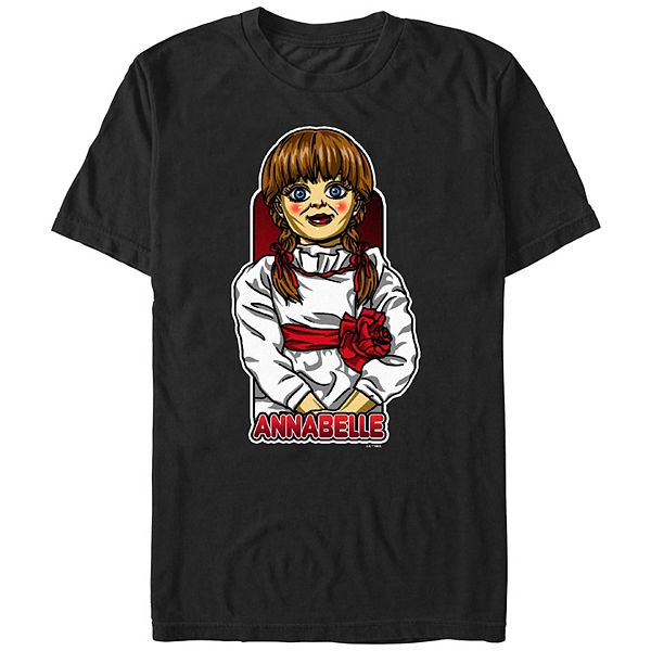 Футболка мужская annabelle с принтом в виде мультяшного портрета Licensed Character
Футболка мужская annabelle с принтом в виде мультяшного портрета Licensed Character