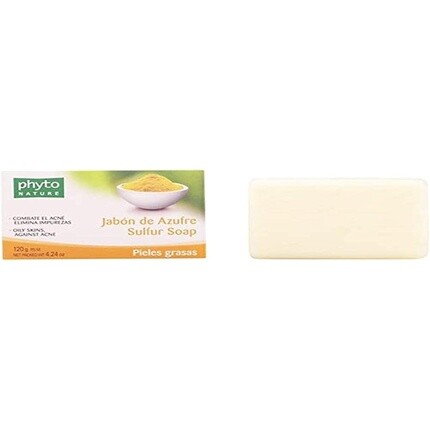 Фито-натуральное серное мыло 120 г, Luxana 
Фито-натуральное серное мыло 120 г, Luxana