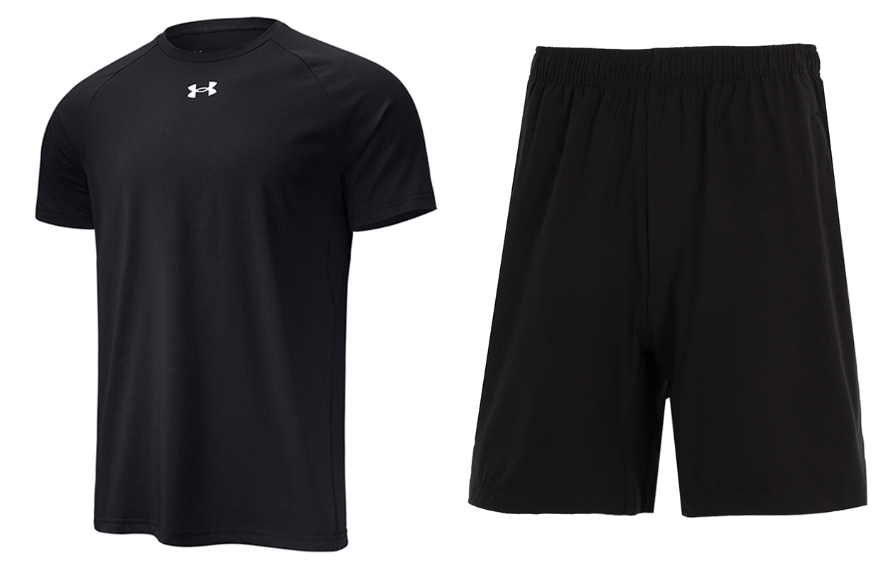 Повседневный спортивный костюм мужской черный Under Armour, комплект (черный)
Повседневный спортивный костюм мужской черный Under Armour, комплект (черный)