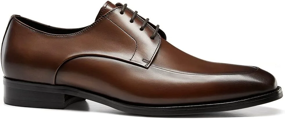 Мужские оксфорды GIFENNSE, кожаные туфли для мужчин, темно-коричневый
Мужские оксфорды GIFENNSE, кожаные туфли для мужчин, темно-коричневый