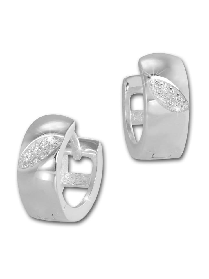 SilberDream Серьги-кольца из серебра 925 пробы в форме листа
SilberDream Серьги-кольца из серебра 925 пробы в форме листа