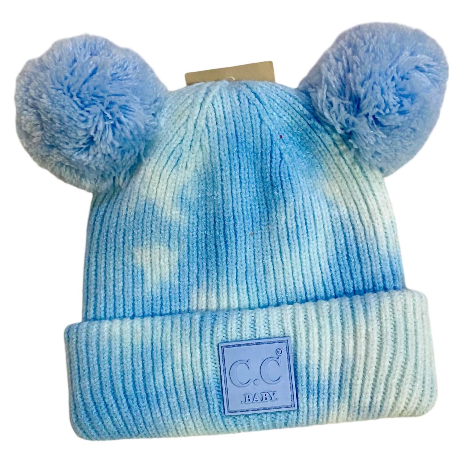 Шапка-бини с помпоном Tie Dye для мальчика в нежно-голубом/белом цвете CC Beanies
Шапка-бини с помпоном Tie Dye для мальчика в нежно-голубом/белом цвете CC Beanies