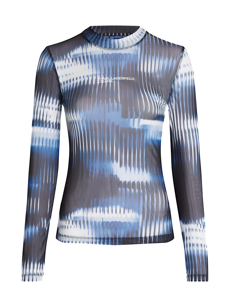 Майка KARL LAGERFELD JEANS Top MESH-TOP MIT GLITCH-PRINT, черный
Майка KARL LAGERFELD JEANS Top MESH-TOP MIT GLITCH-PRINT, черный