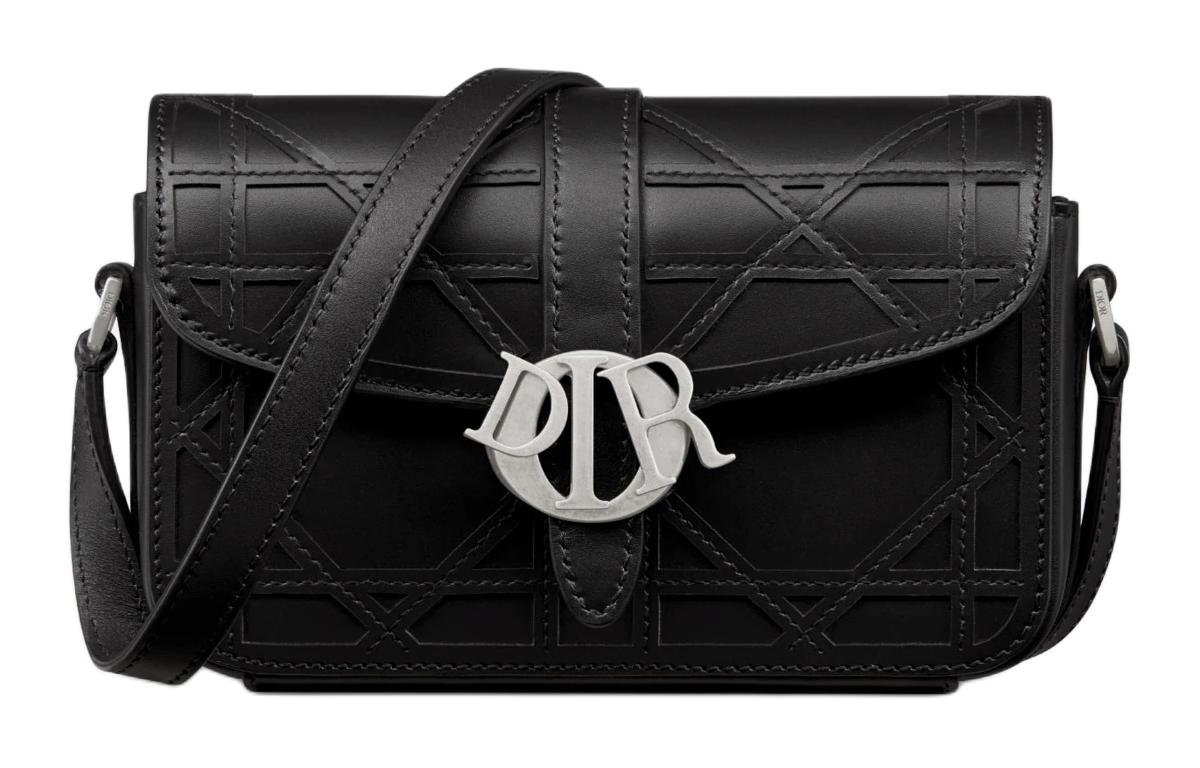 Dior Мужская кожаная сумка через плечо Cannage Cosmo, мини-сумка-кроссбоди, черная
Dior Мужская кожаная сумка через плечо Cannage Cosmo, мини-сумка-кроссбоди, черная