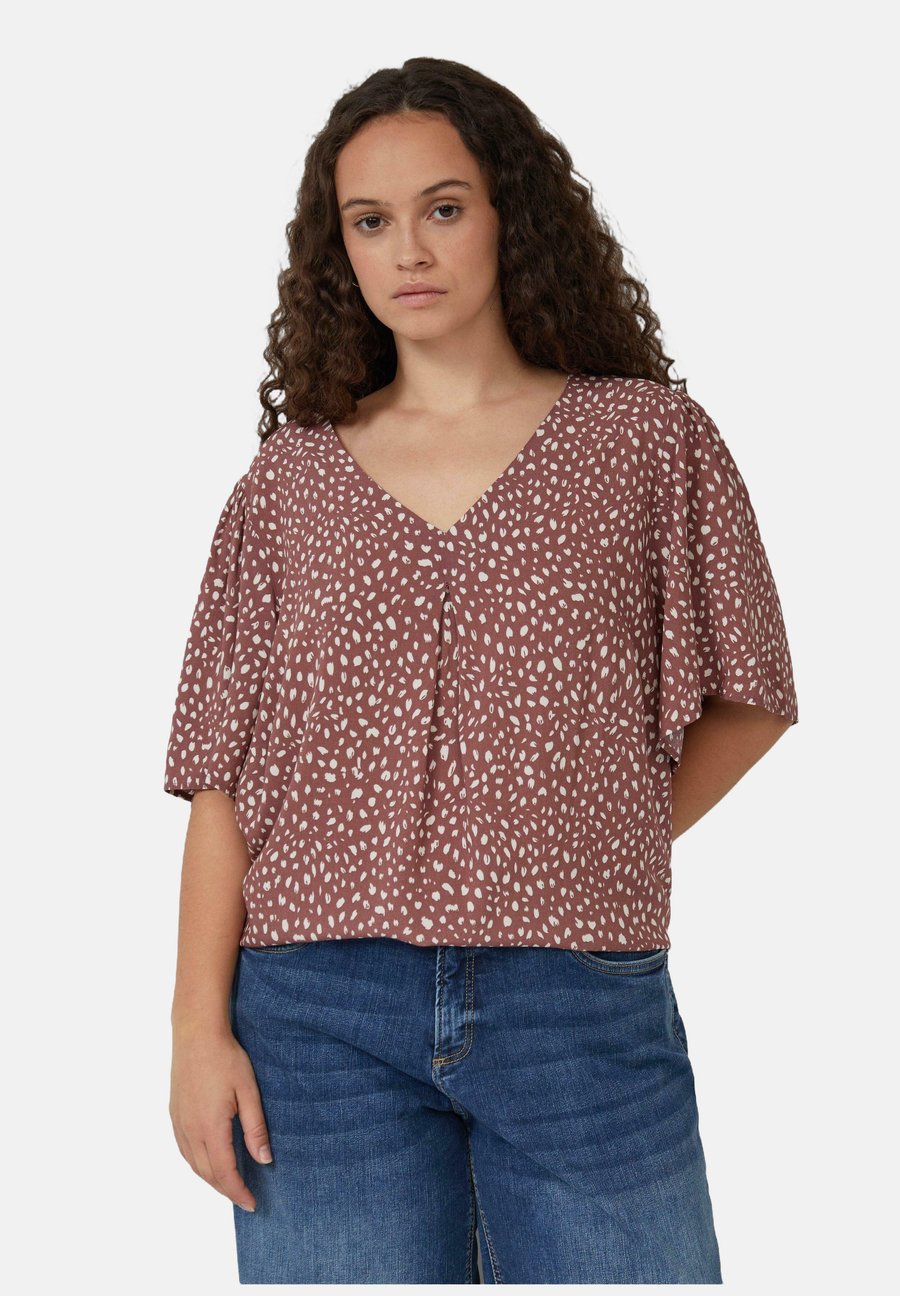 Блуза QS Blouse, Hellbraun/Pink
Блуза QS Blouse, Hellbraun/Pink