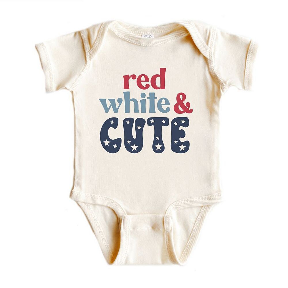 Красно-белое детское боди с милыми звездами The Juniper Shop, цвет Natural
Красно-белое детское боди с милыми звездами The Juniper Shop, цвет Natural