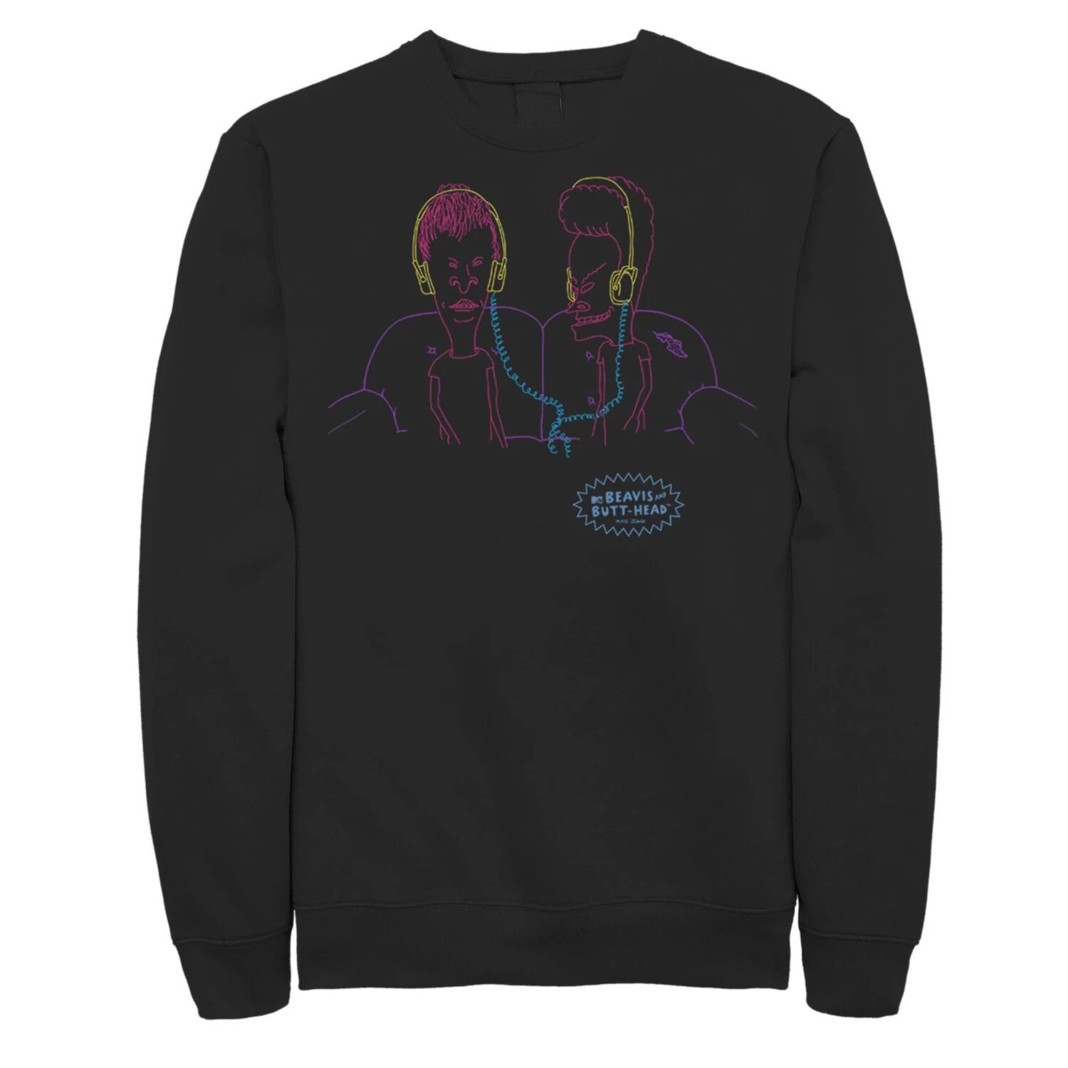 Мужской свитшот с портретом Beavis And Butt-Head Neon Line Art Licensed Character
Мужской свитшот с портретом Beavis And Butt-Head Neon Line Art Licensed Character