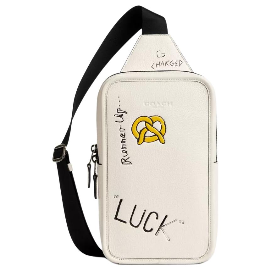 COACH Сумка кроссбоди из телячьей кожи унисекс мини бронза и белый
COACH Сумка кроссбоди из телячьей кожи унисекс мини бронза и белый