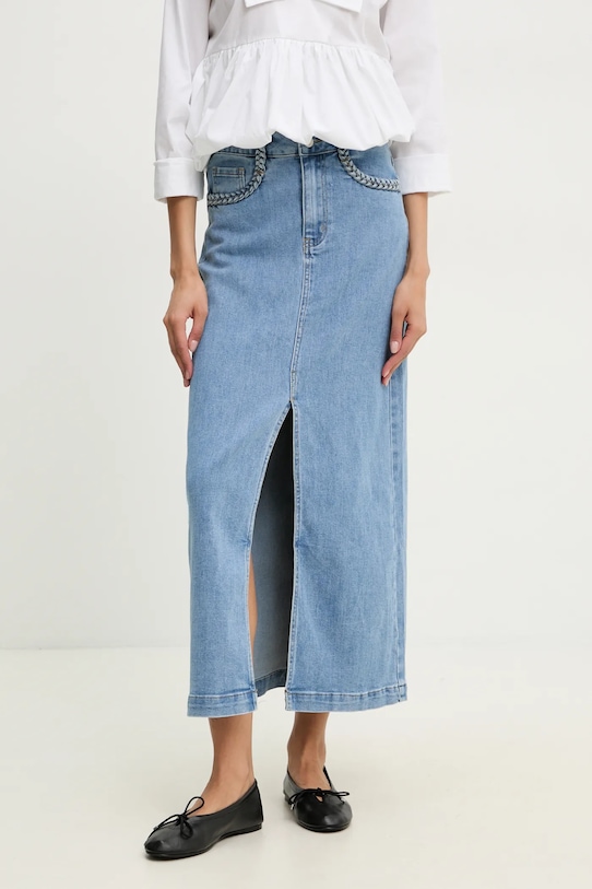 Джинсовая юбка Answear.Lab, синий 
Джинсовая юбка Answear.Lab, синий